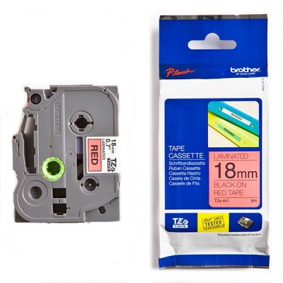 Taśma oryginalny TZe-441 do Brother (TZE441) (Czerwony) Taśma oryginalny TZe-441 do Brother (TZE441) (Czerwony)