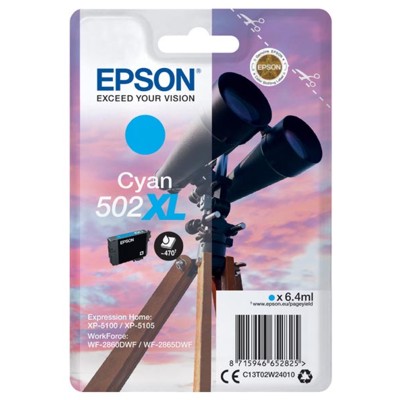 Tusz oryginalny 502 XL do Epson (C13T02W24010) (Błękitny)