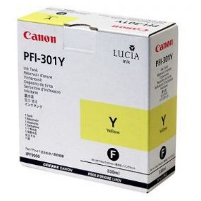 Tusz oryginalny PFI-301Y do Canon (1489B001) (Żółty)