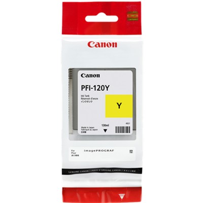 Tusz oryginalny PFI-120Y do Canon (2888C001) (Żółty)