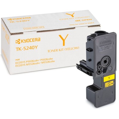 Toner oryginalny TK-5240Y do Kyocera (1T02R7ANL0) (Żółty)