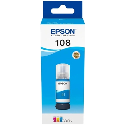 Tusz oryginalny 108 do Epson (C13T09C24A) (Błękitny)