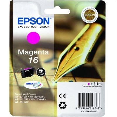 Tusz oryginalny T1623 do Epson (C13T16234010) (Purpurowy)