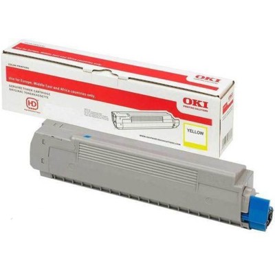 Toner oryginalny C532 1,5K do Oki (46490401) (Żółty)