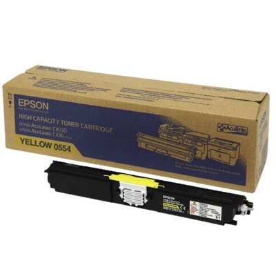 Toner oryginalny C1600/CX16 do Epson (C13S050554) (Żółty)